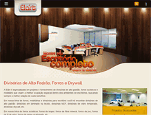 Tablet Screenshot of elart.com.br